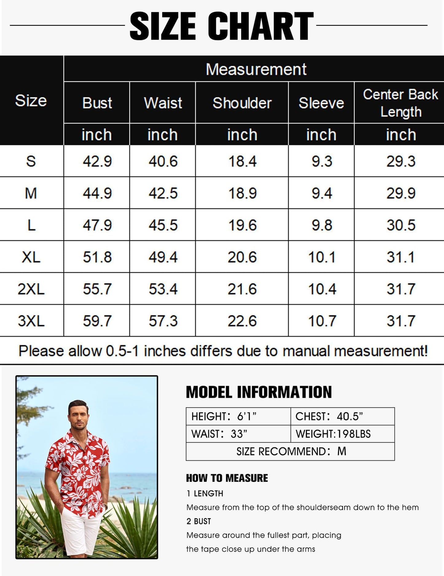 Hawaiian Shirts for Men Short Sleeved Summer Casual Holiday Floral