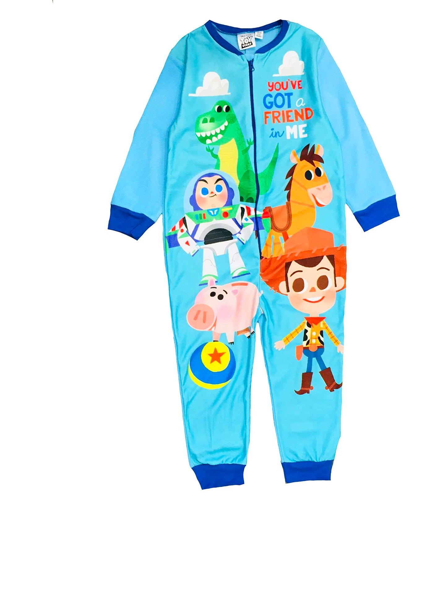 Disney Boys or Girls Toy Story Onesie, Sleepsuit, All in One Pyjamas, Multicoloured Age 18-24 Months