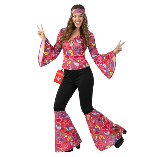 70s disco costume for women hippie fancy dress outfit