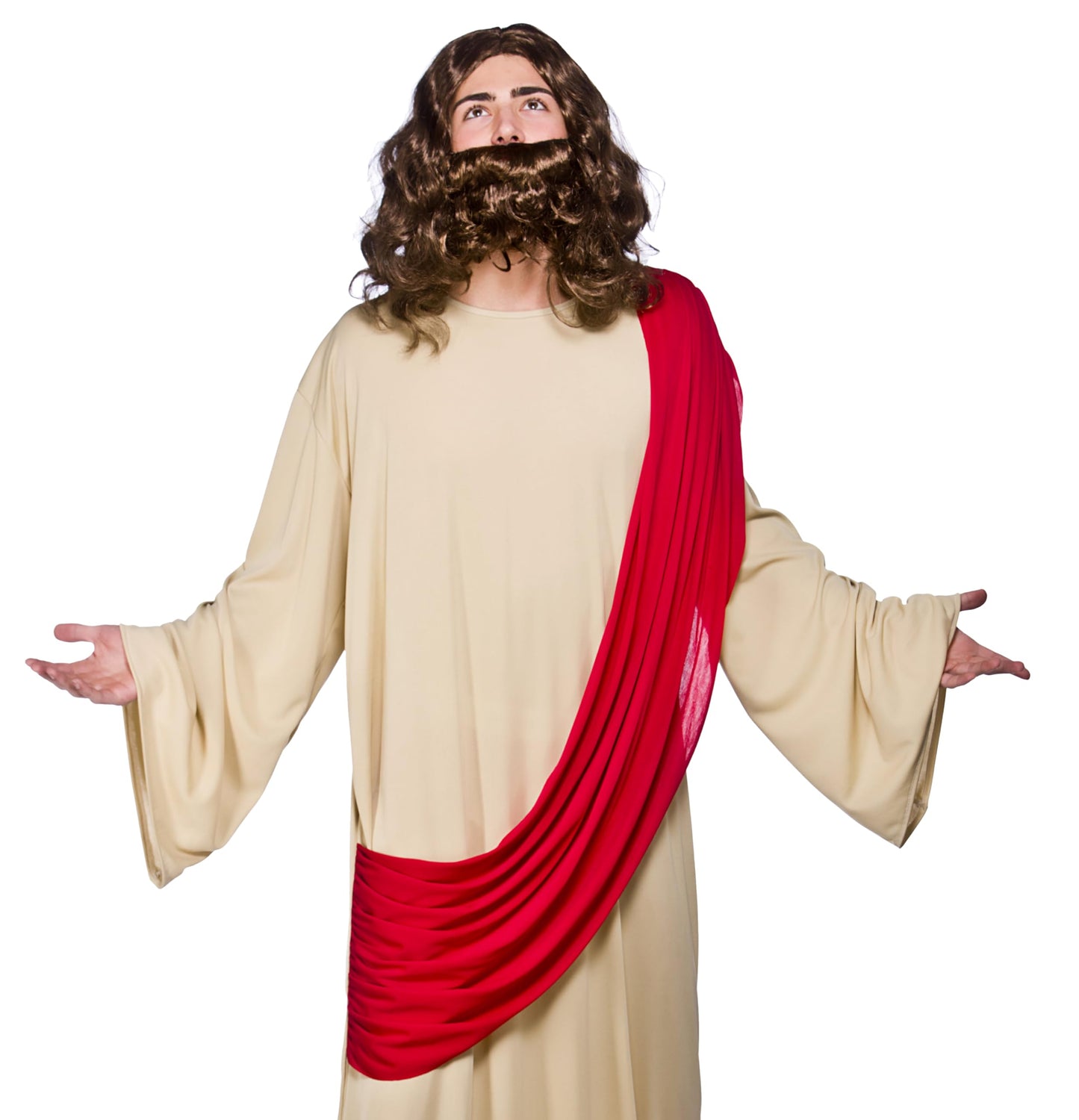 Wicked Costumes Mens Biblical Robe Fancy Dress Costume – Adult Religious Nativity & Historical Outfit for Easter, Parties & Events – Plus Size