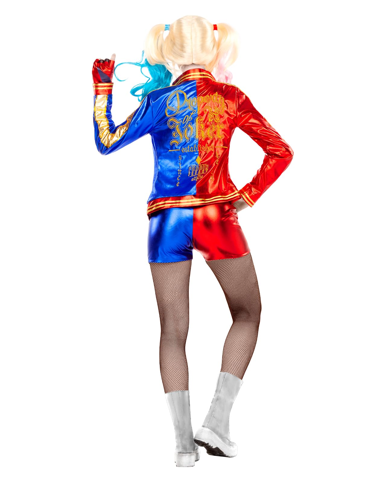 Funidelia Official Harley Quinn Costume - Suicide Squad for Women, Size XL, Superheroes, DC Comics - Costume for adults for parties, Carnival and Halloween