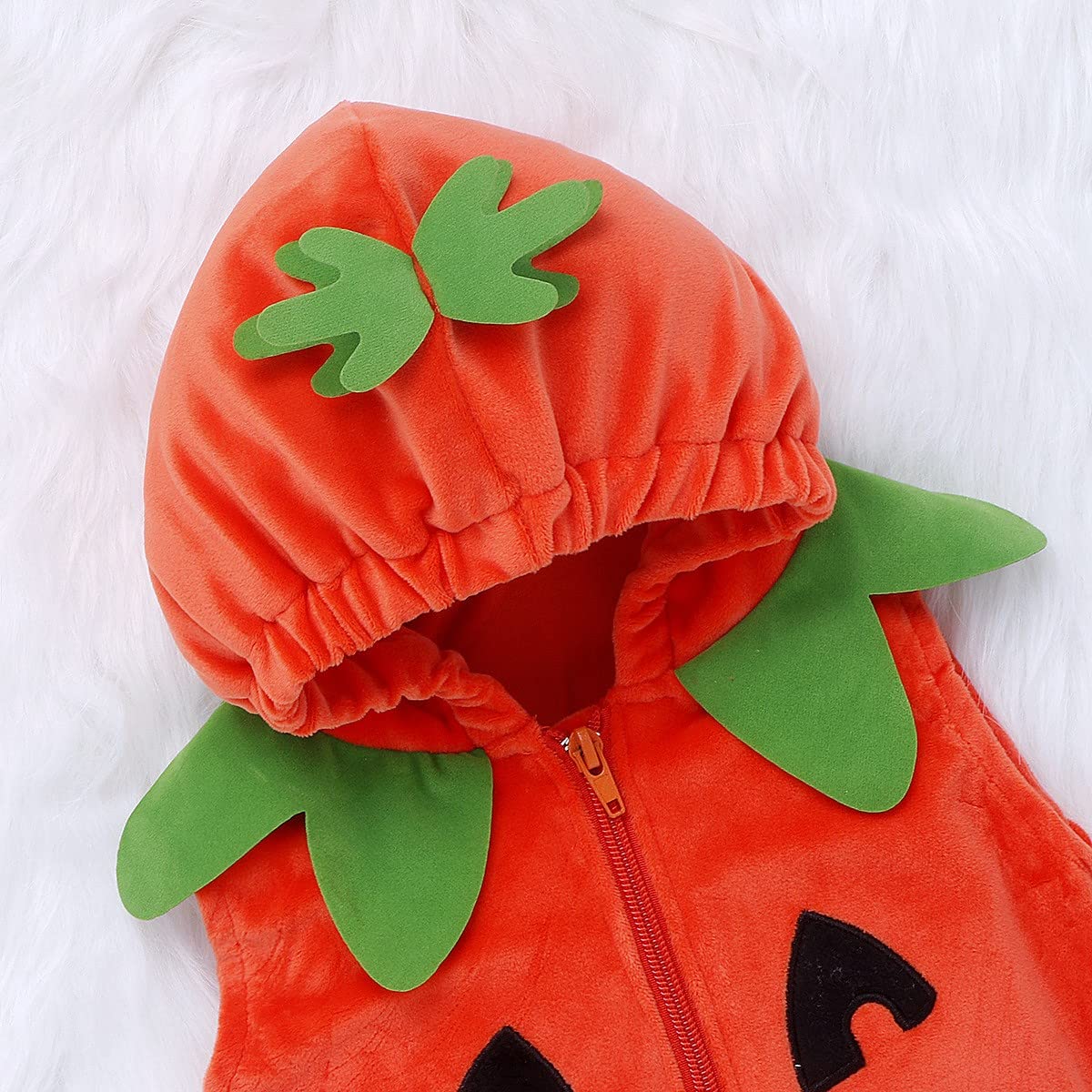 Hifot Baby Halloween Costume Pumpkin Costume Kids Newborn Outfit Jumpsuit Pumpkin Romper with Hat Shoes for Baby Girls Boys Infant Clothes Set