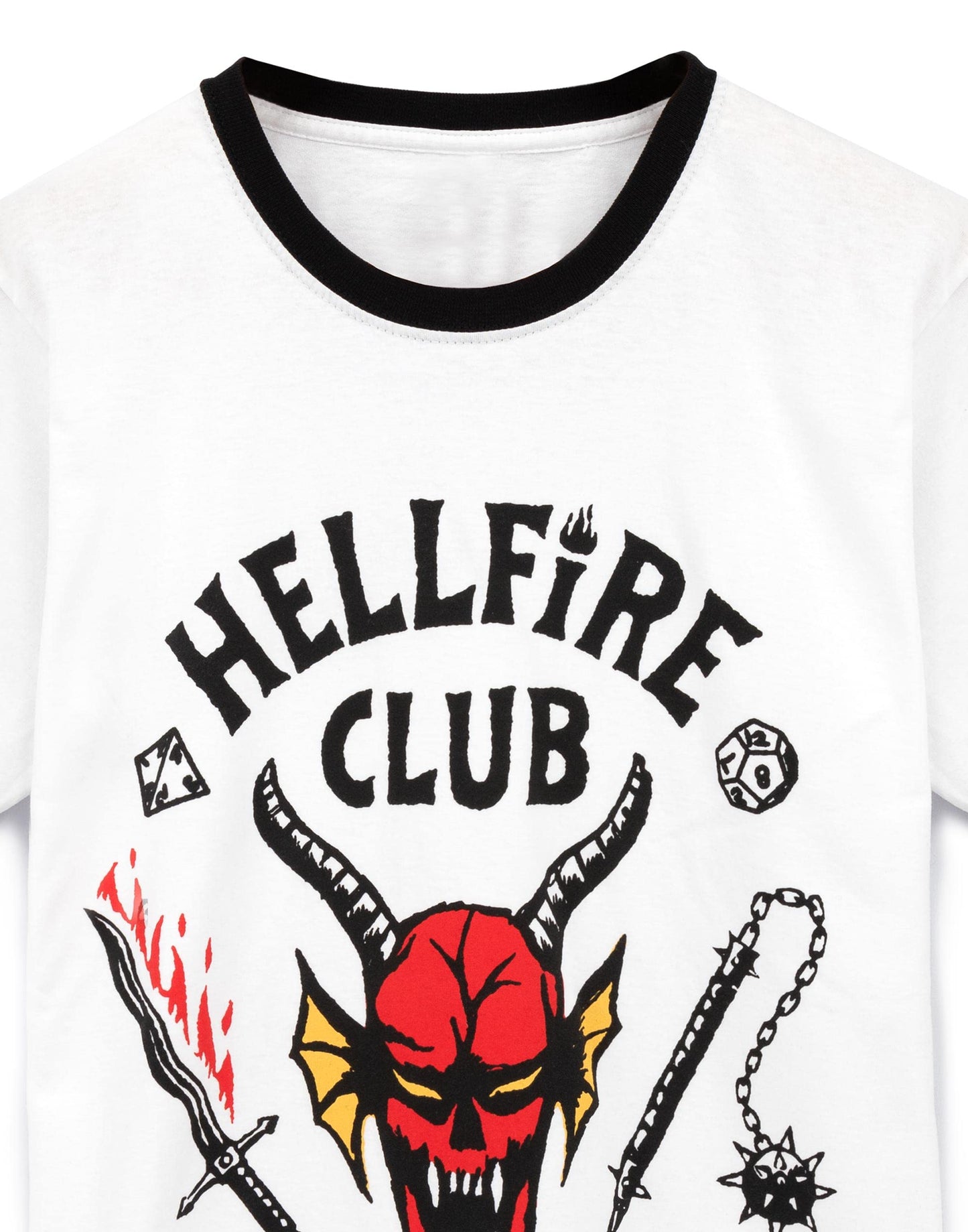 Hellfire Club T-Shirt for Men Women - Adults Hawkins Society Eddie (image 4)