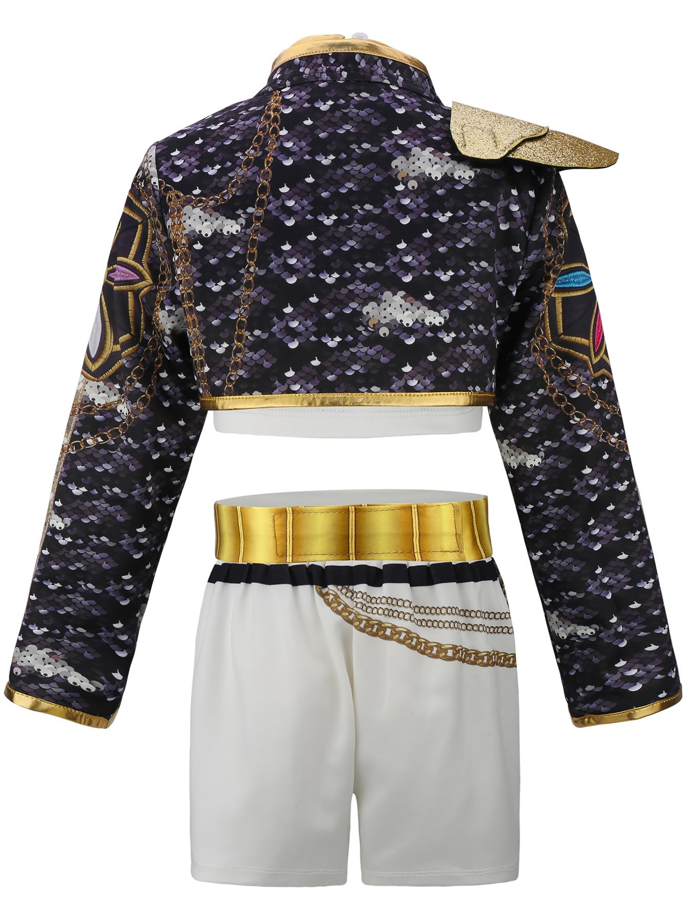 Printing Rumi Costume Kids Fancy Outfit Include Jacket T-shirt (image 2)