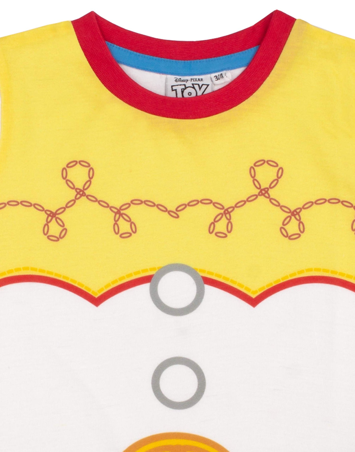 Disney Toy Story Pyjamas For Girls Long OR Short Bottoms | Kids Jessie Cowgirl Costume T Shirt & Legging PJs | Cosplay Fancy Dress Outfit Merchandise