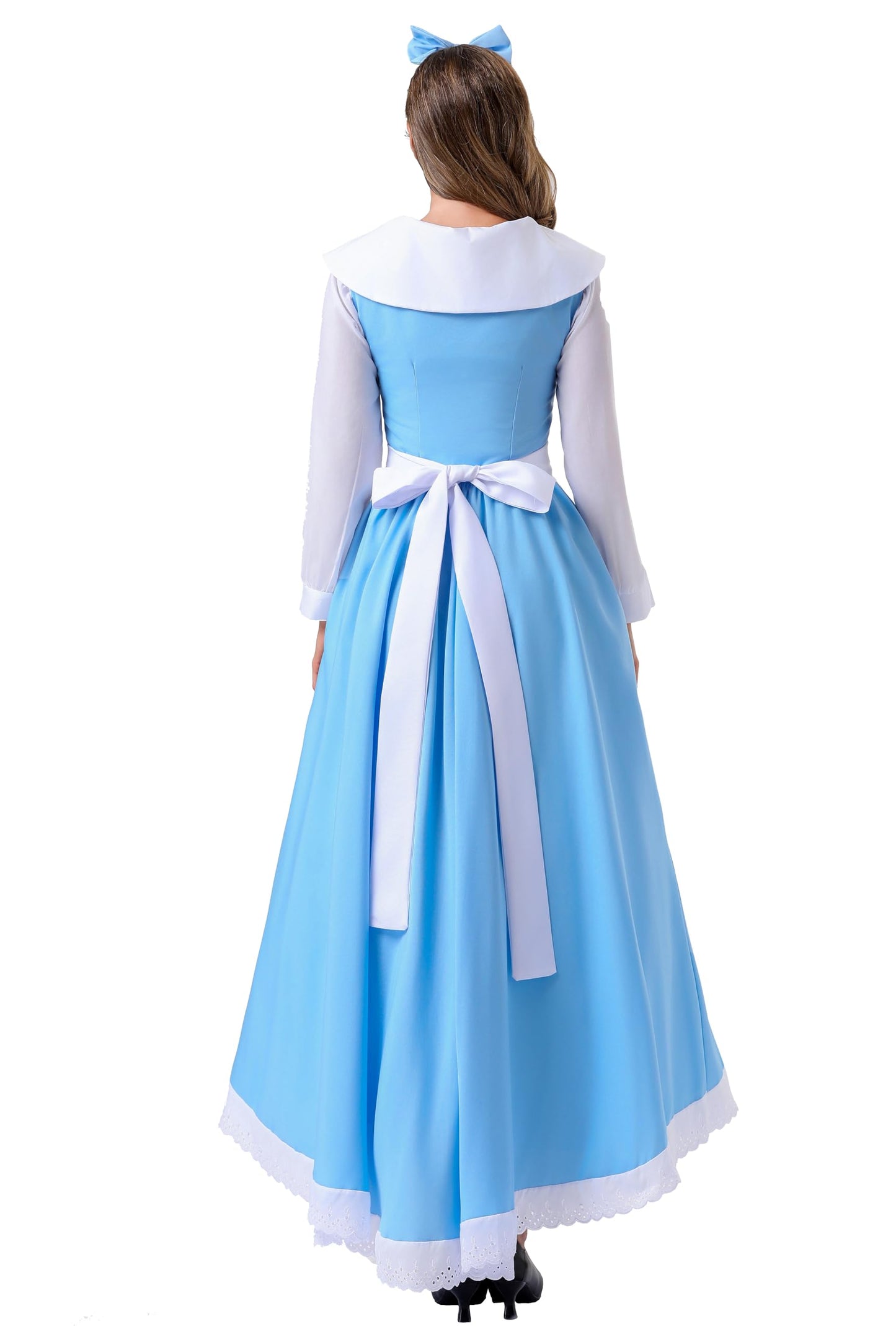 Beast Costume Beauty Belle Cosplay Costume Princess Dress Dan (image 5)