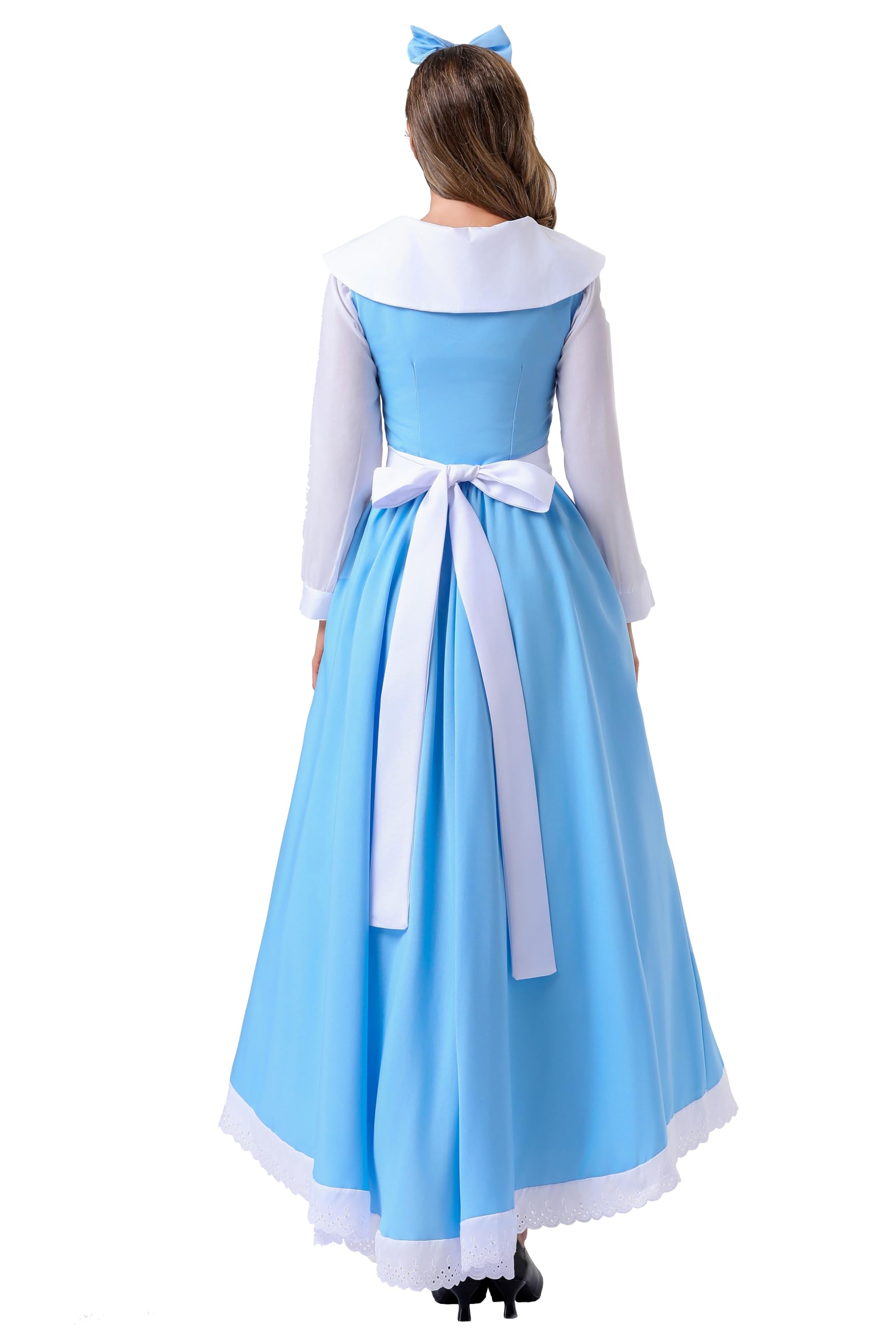 Beast Costume Beauty Belle Cosplay Costume Princess Dress Dan (image 5)