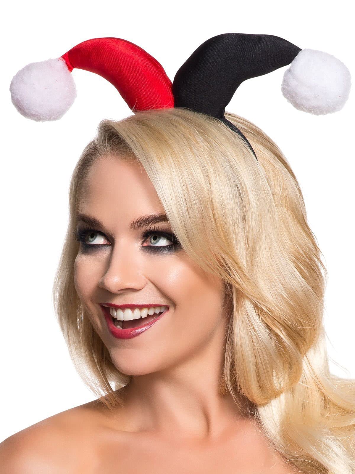 Rubies 32228NS Official Harley Quinn Headband Costume Accessory, Adults, One Size Halloween