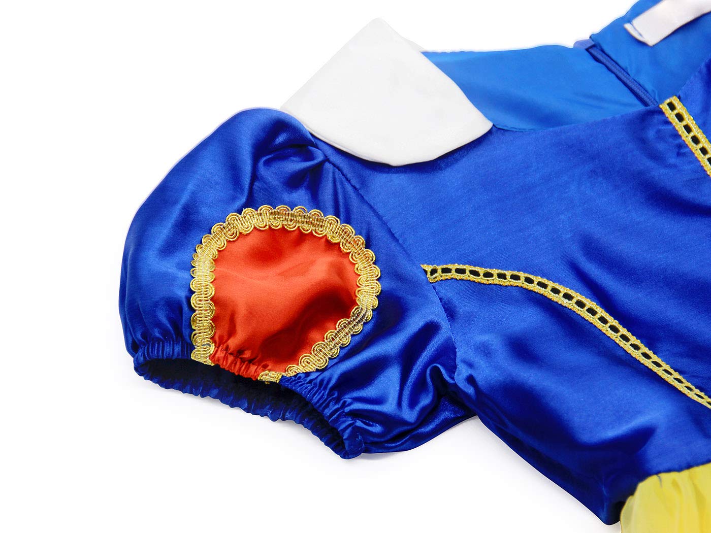 AmzBarley Princess Costumes for Girls Fancy Dress for Kids & Toddlers Birthday Themed Party Cosplay World Book Day Costumes Dressing up Clothes 5-6 Years 120