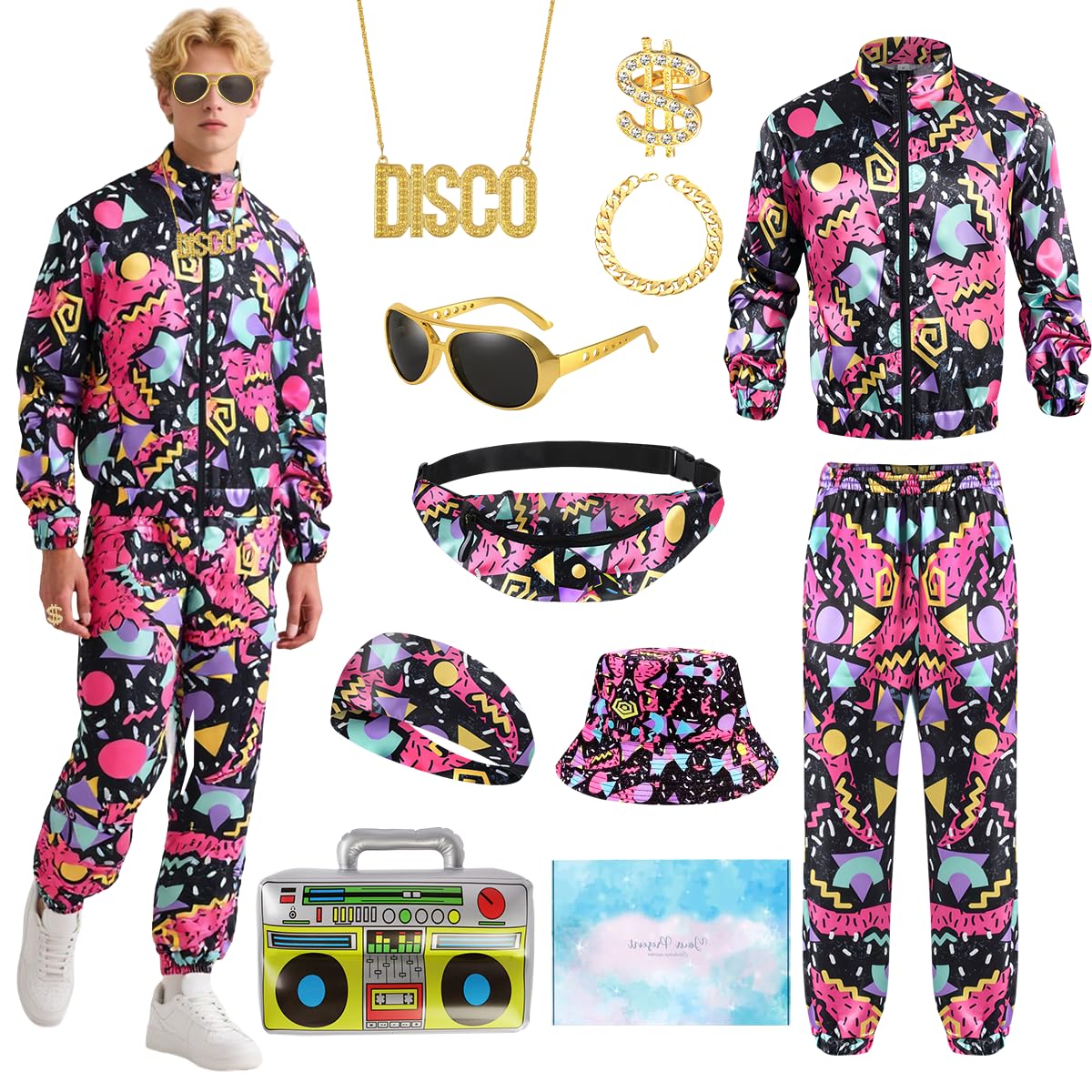 80s Fancy Dress Men - 90s Fancy Dress Costumes with Retro