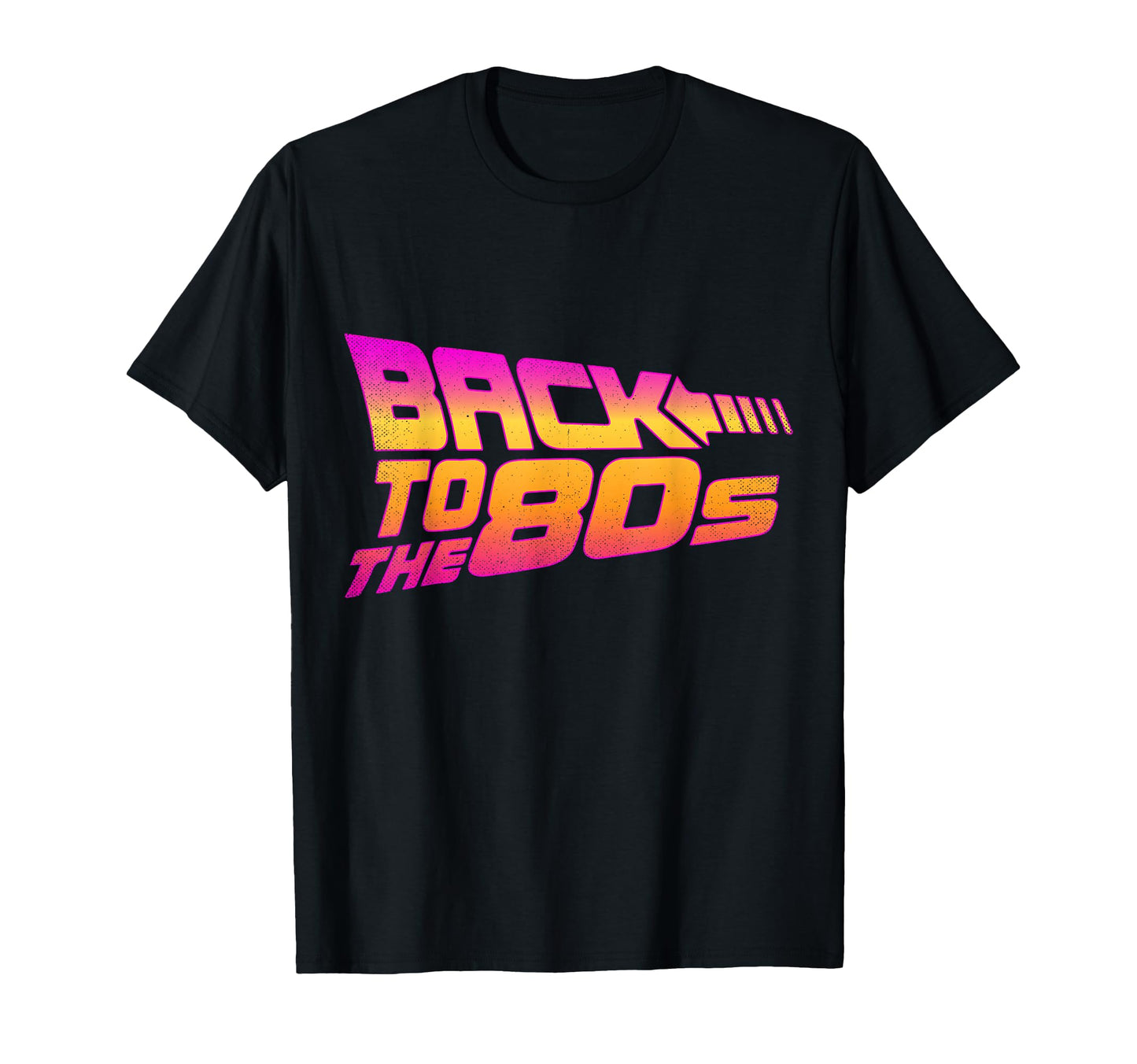 Back To The 80s Costume Retro Fancy Dress Halloween Party T-Shirt