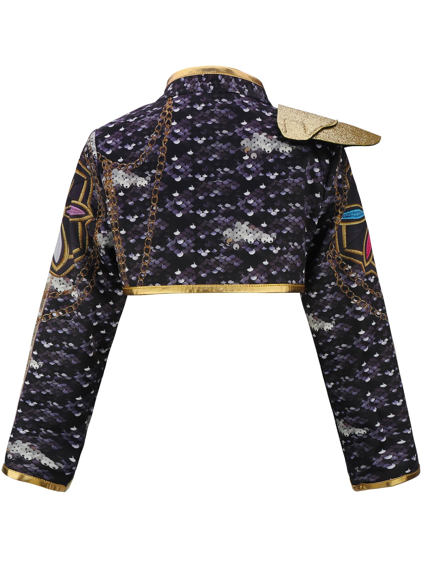 Printing Rumi Costume Kids Fancy Outfit Include Jacket T-shirt (image 4)
