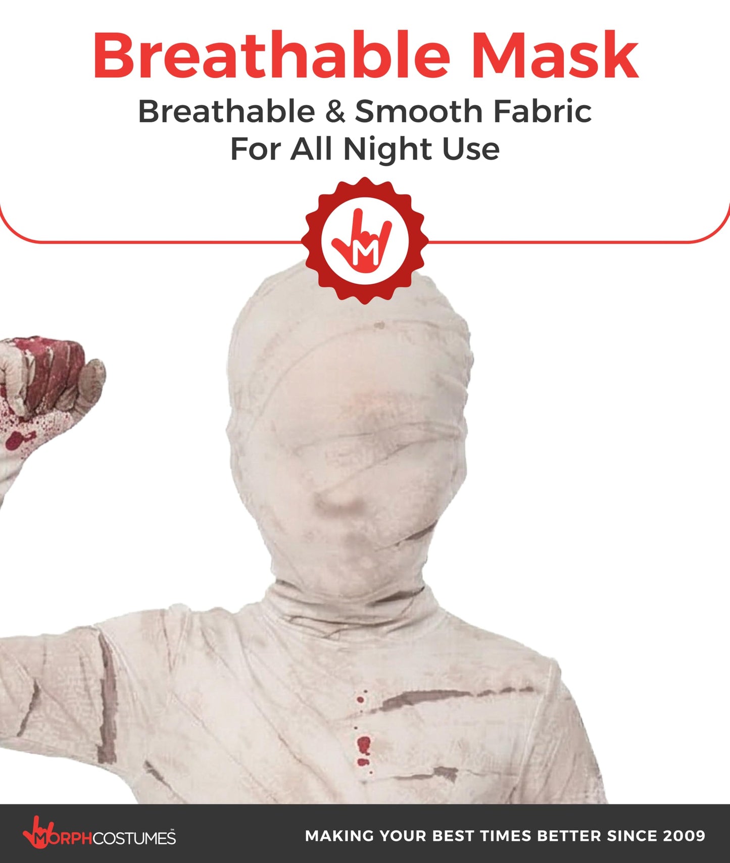 Morphsuits Kids Mummy Costume Scary Halloween Costumes For Kids Medium