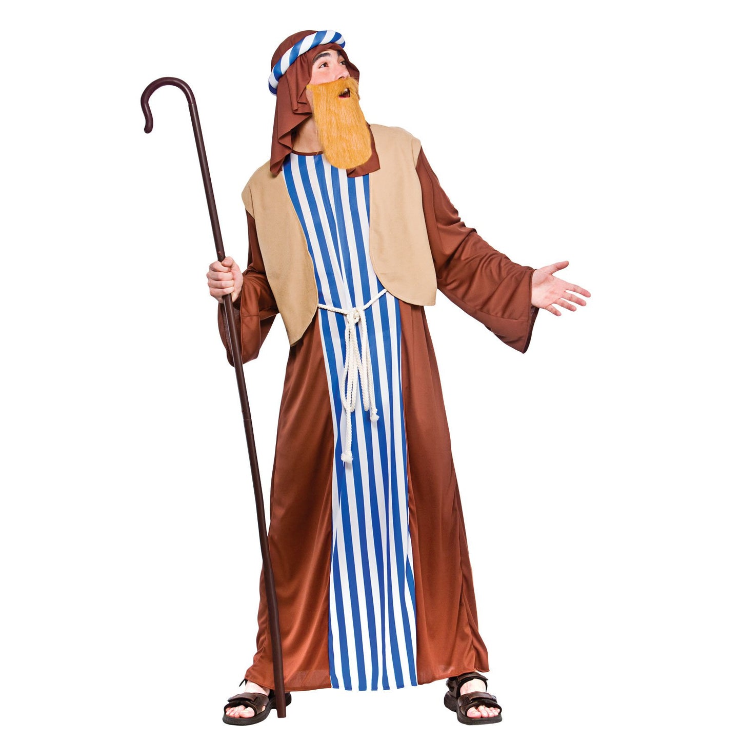 Wicked Costumes Adult Mens Joseph Fancy Dress Costume - Plus Size