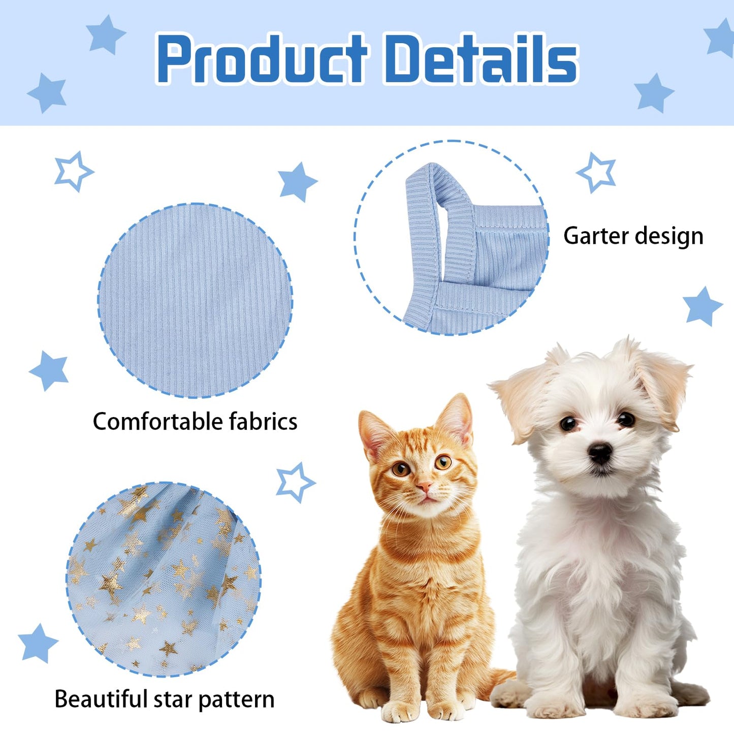 Dog Tutu Dress Cat Dogs Summer Tulle Slip Lace Dress Cute Puppy