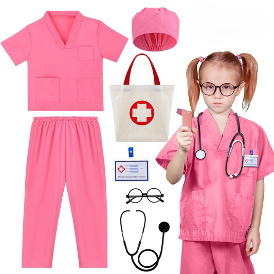 Kids doctor costume set with accessories