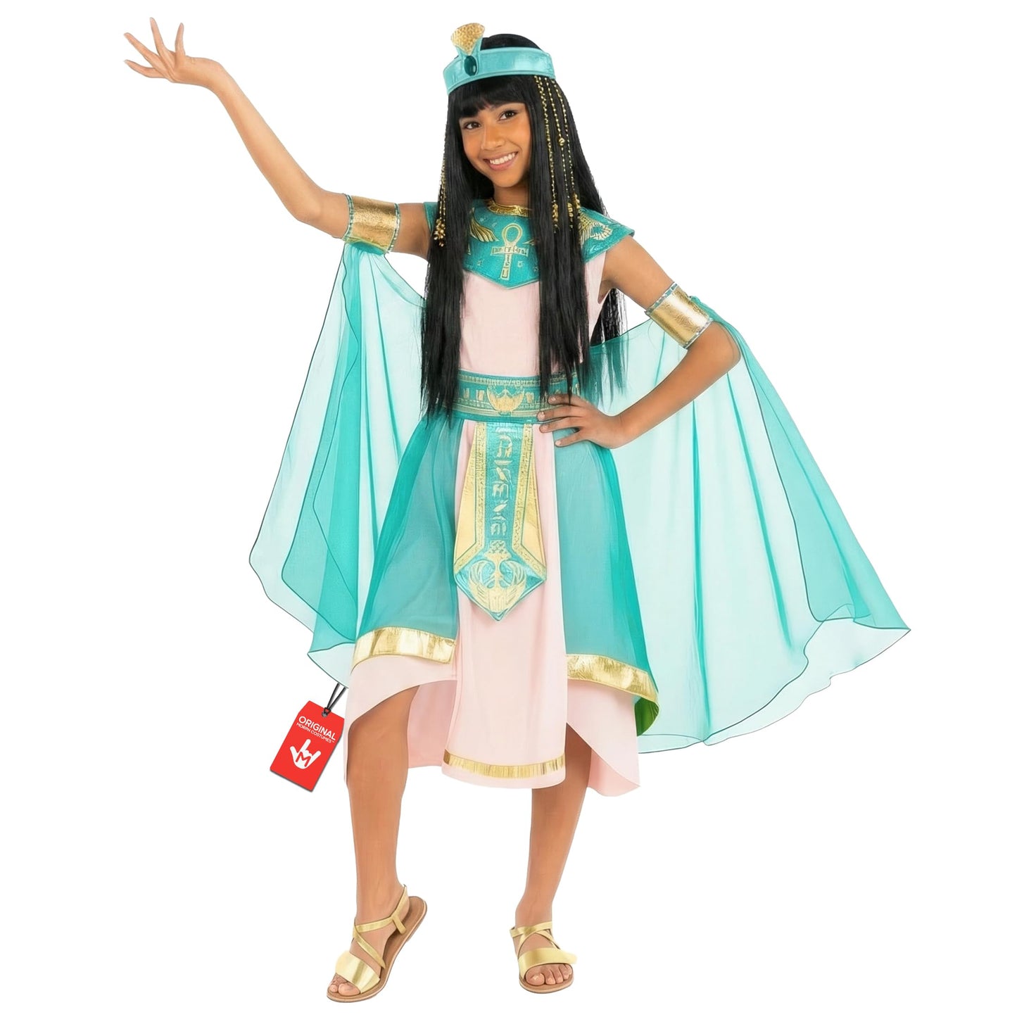 Morph Queen Cleopatra Costume Kids, Egyptian Costumes For Girls, Girls Egyptian Costume, World Book Day Costumes For Girls 12-14 Years