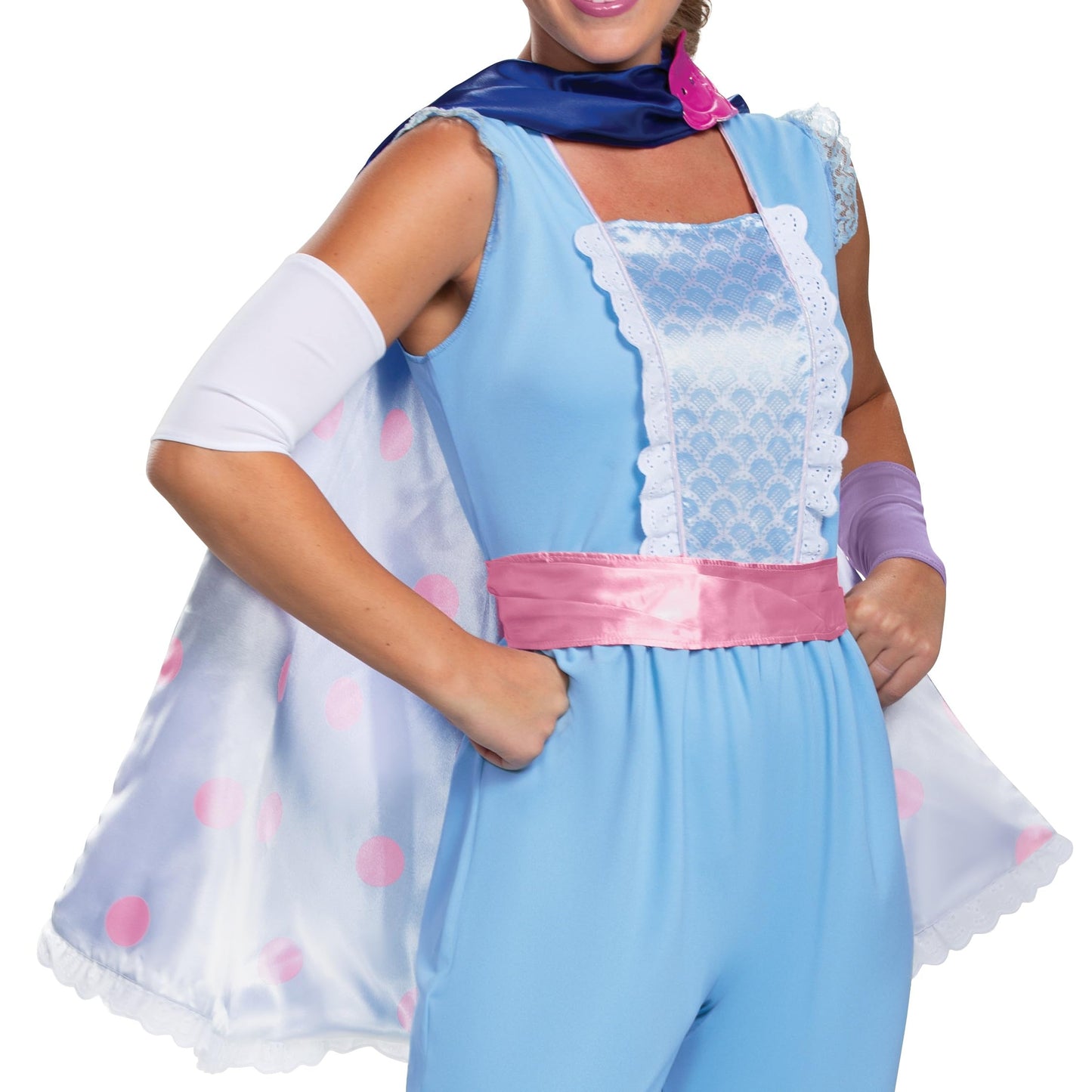 DISGUISE 23727B Disney Pixar Bo Peep Toy Story 4 Deluxe Women's Costume Adult Sized, Blue, M
