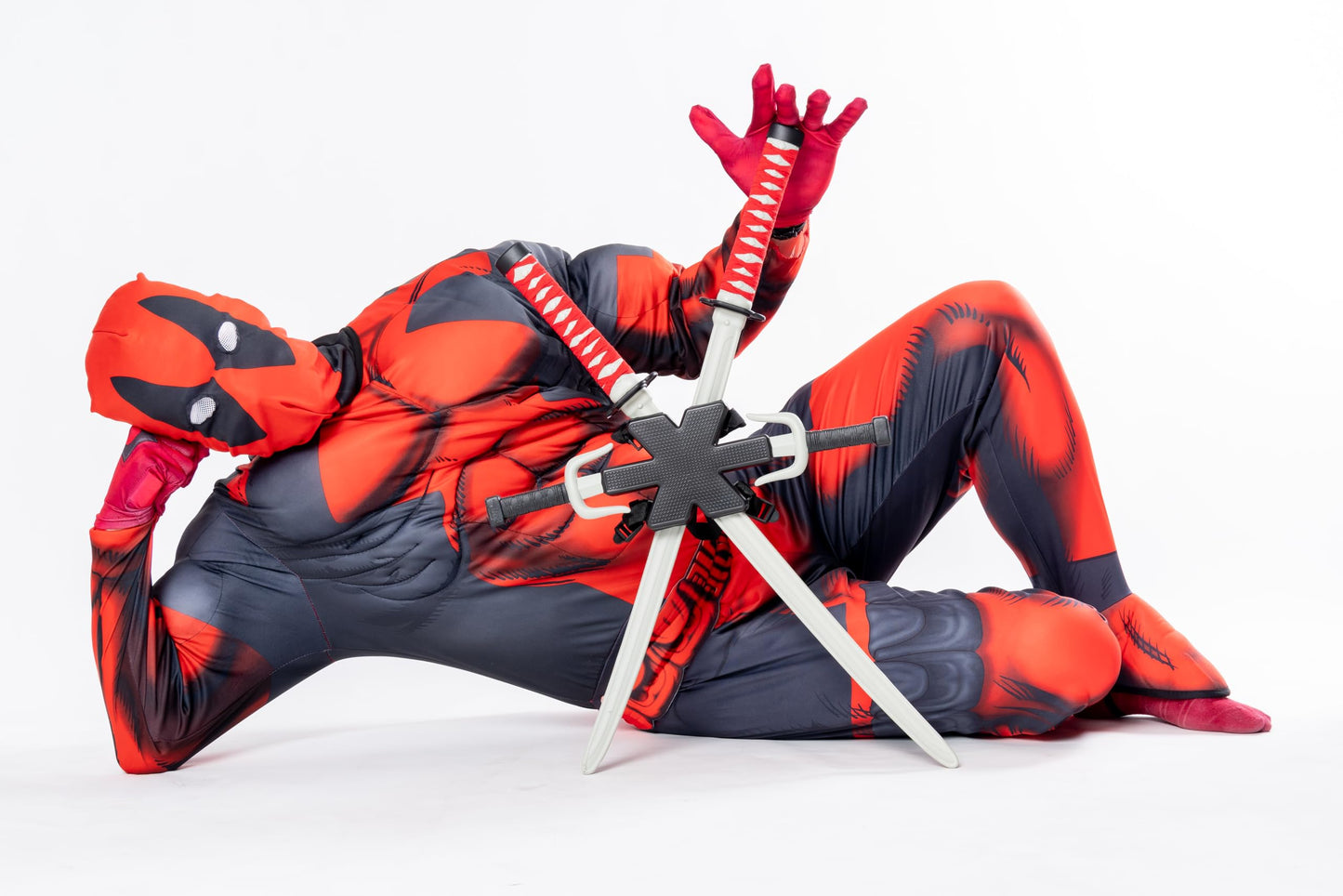 Rubie's Official Marvel Deadpool Deluxe - Adult Costume - XL - Red