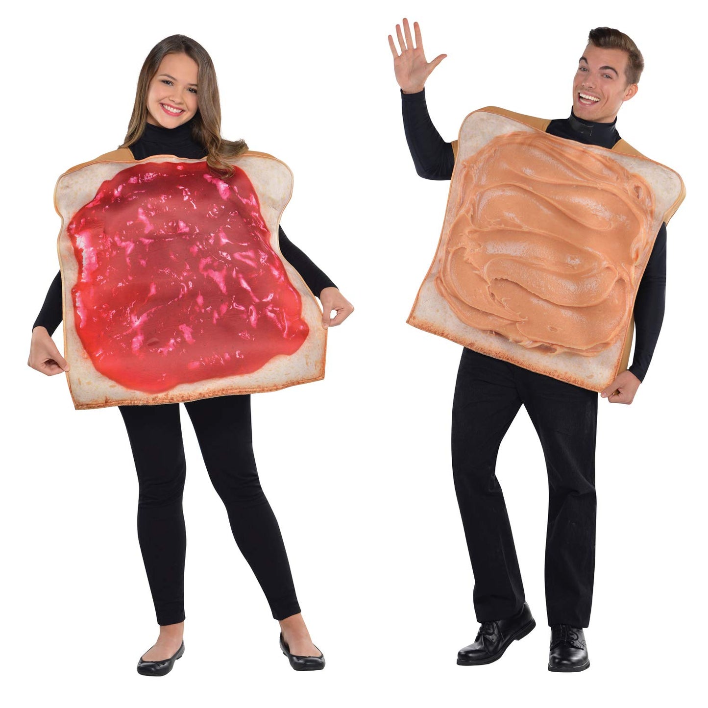 (PKT) (Fix 50/25**(6) Adult PB & Jelly Costume Tunic (Standard)