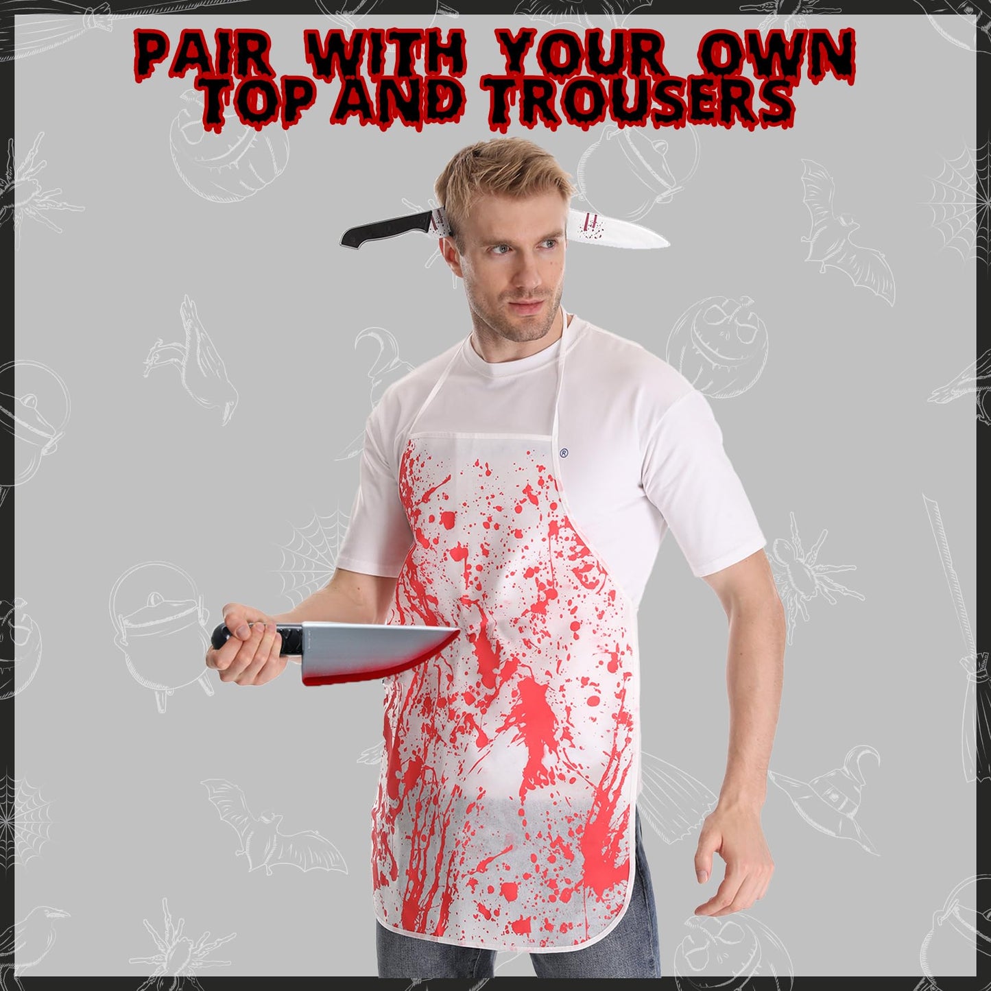 Butcher Halloween Costumes for Men - Men's Halloween Costume Adult (image 4)