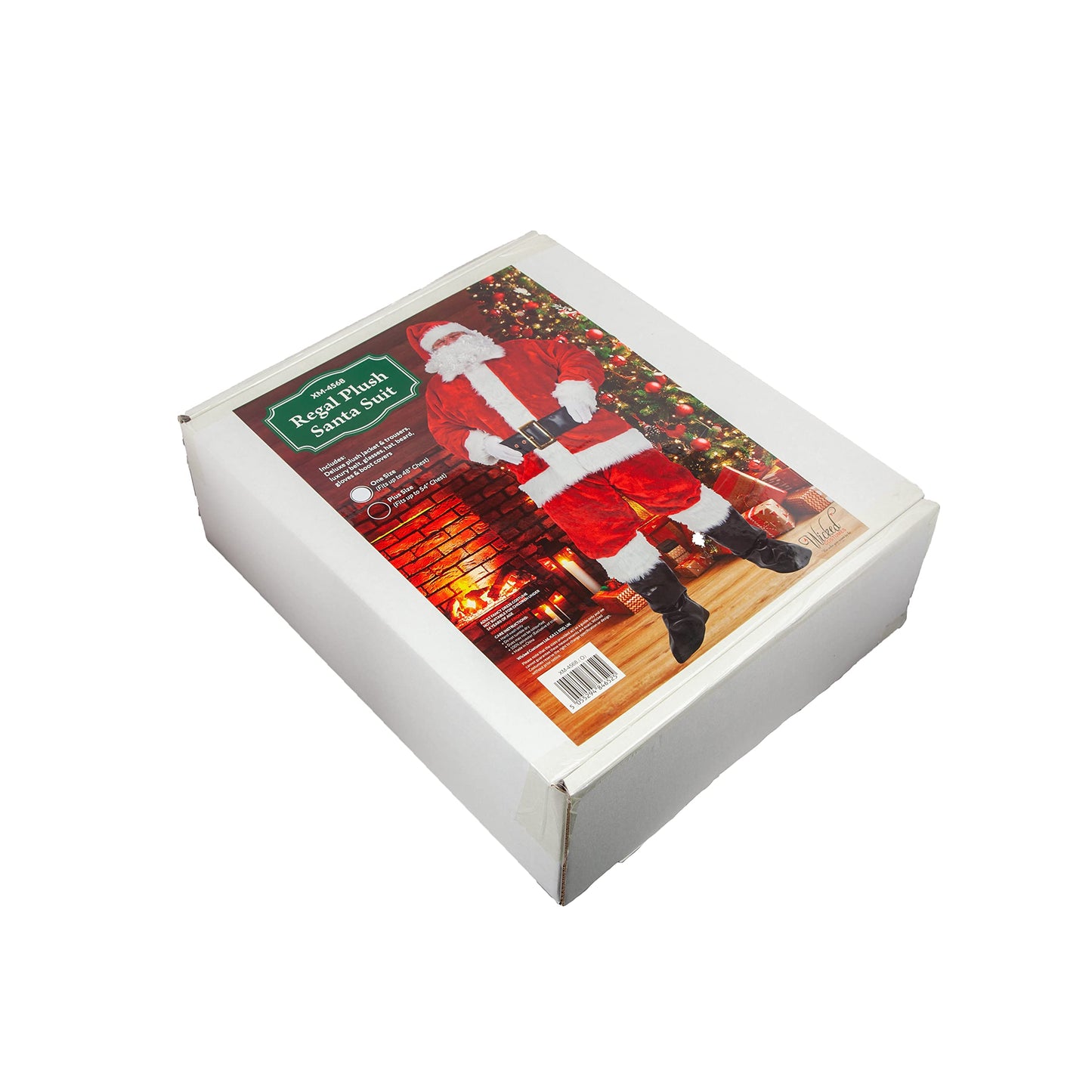 Wicked Costumes Regal Plush Professional 8 Piece Santa Suit - (Plus Size)