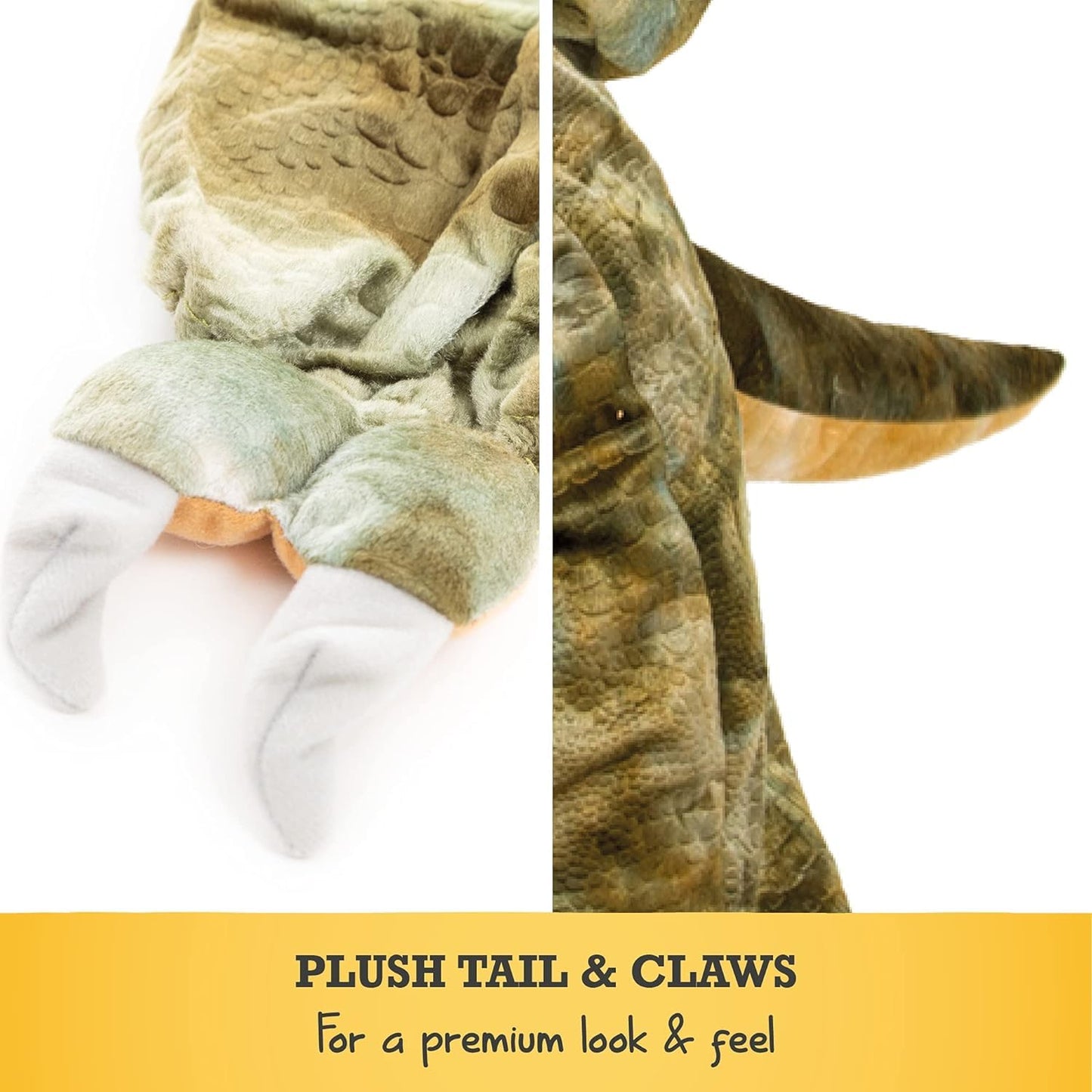 PRETEND TO BEE T-Rex Dinosaur Dress Up Costume for Kids, Official Natural History Museum, Onesie, 3-5 Years