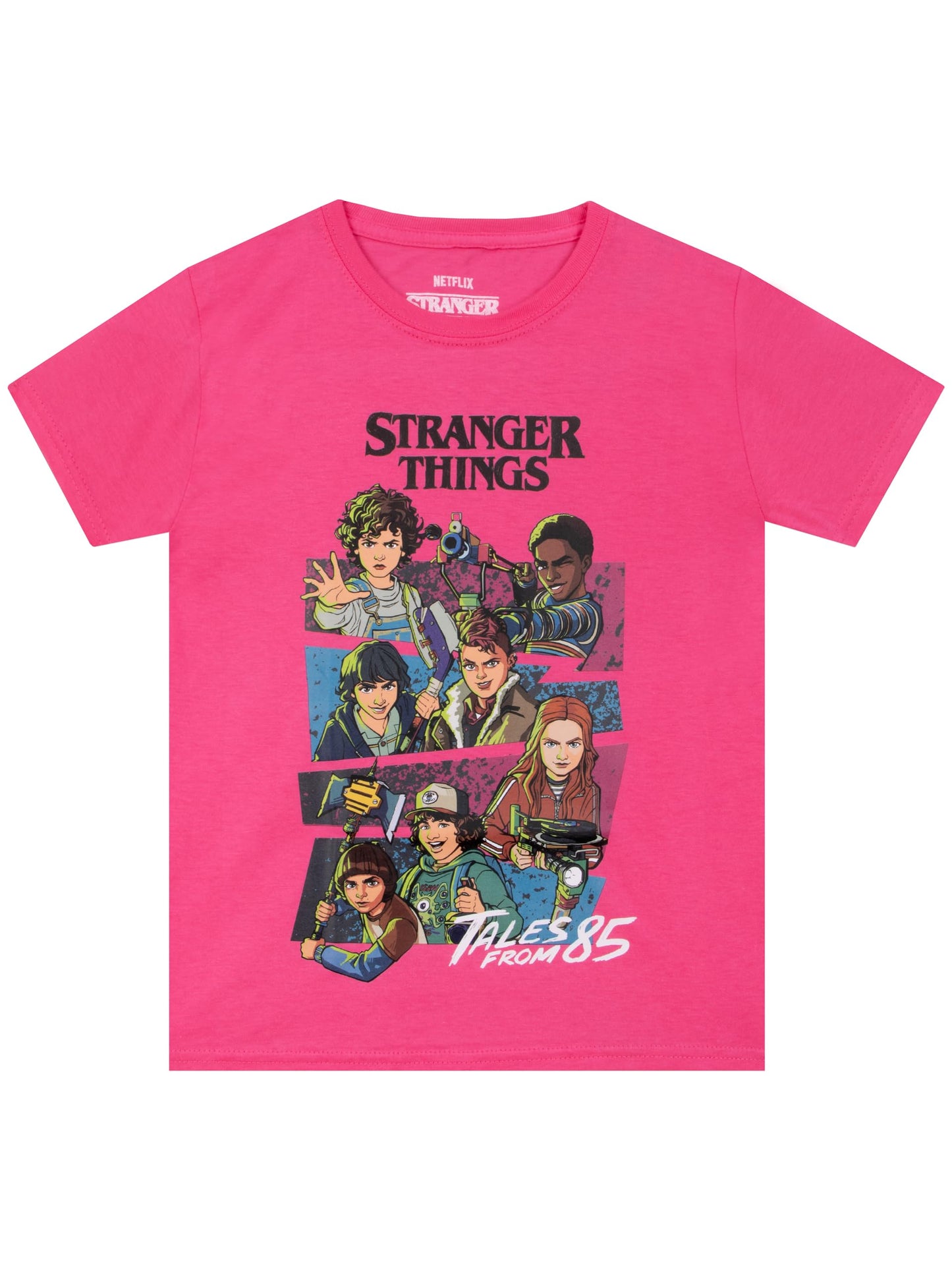 T-Shirt - Tales from '85 Girls Tshirt - Short Sleeve Girls Top