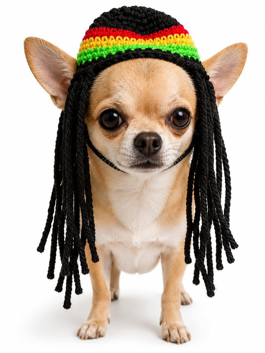 Dog Hat with Soft Warm Material - Funny Dreadlock Style