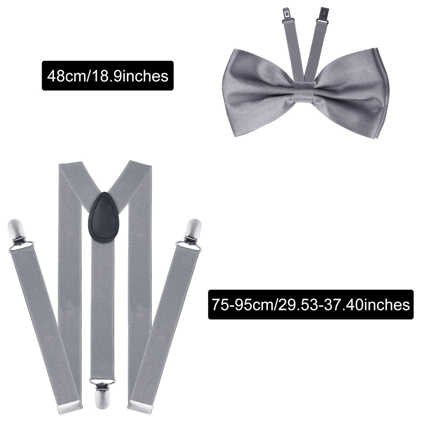 1920s Men Costume Accessories Set Roaring Retro Gangster Costume