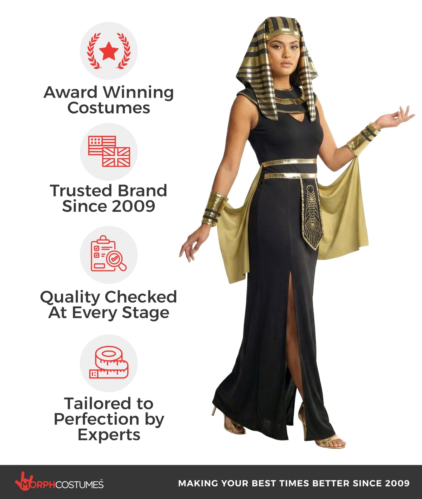 Cleopatra Costume Women - Egyptian Costume Womens - Greek Goddess
