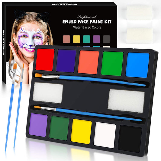 Face Paint - Face Paint for Kids and Adults - Water Based Non-Toxic