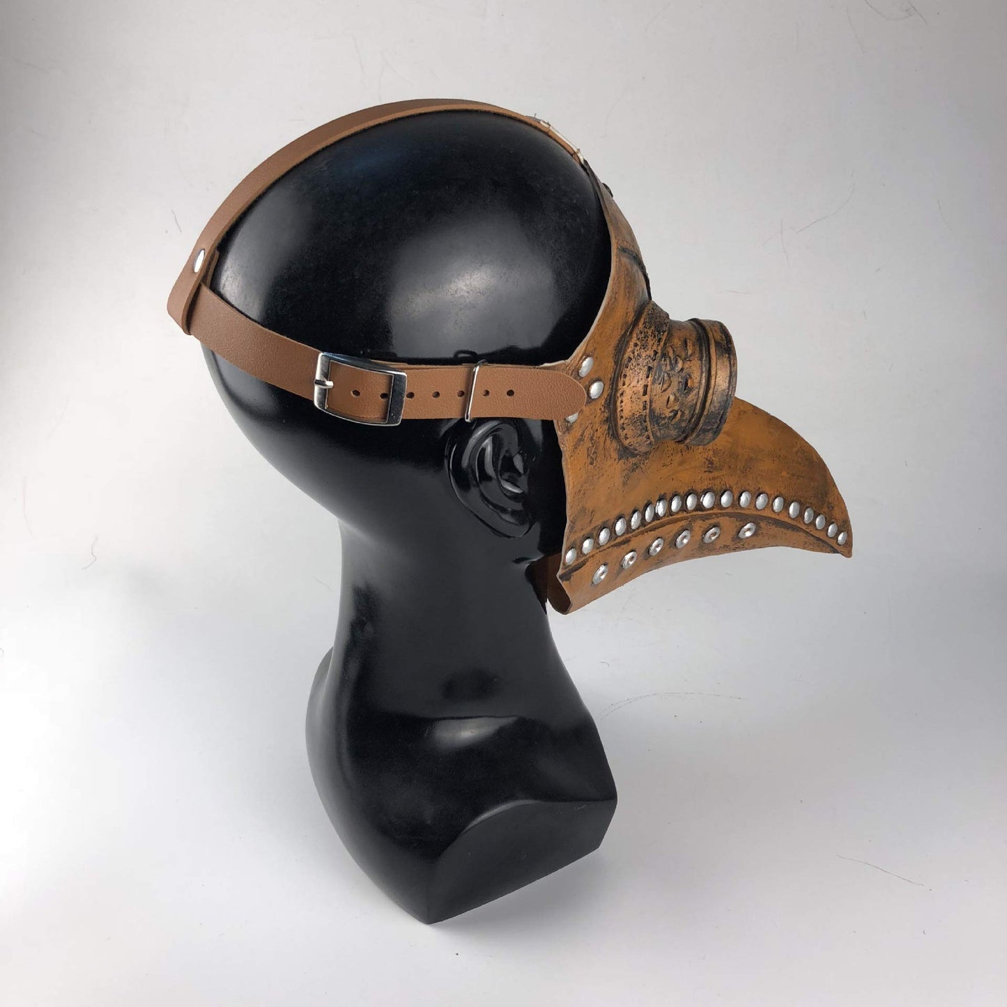 Plague Doctor Mask Latex Long Nose Bird Beak Steampunk Halloween