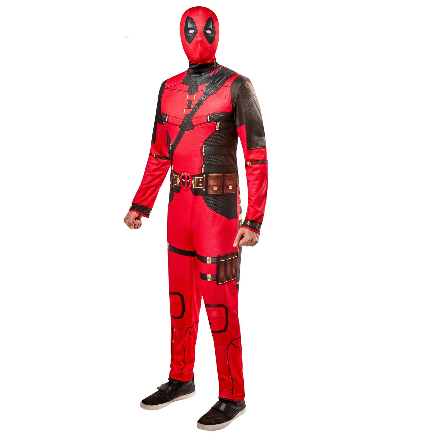 Deadpool Adult Fancy Dress - Men - Multicoloured - M Halloween