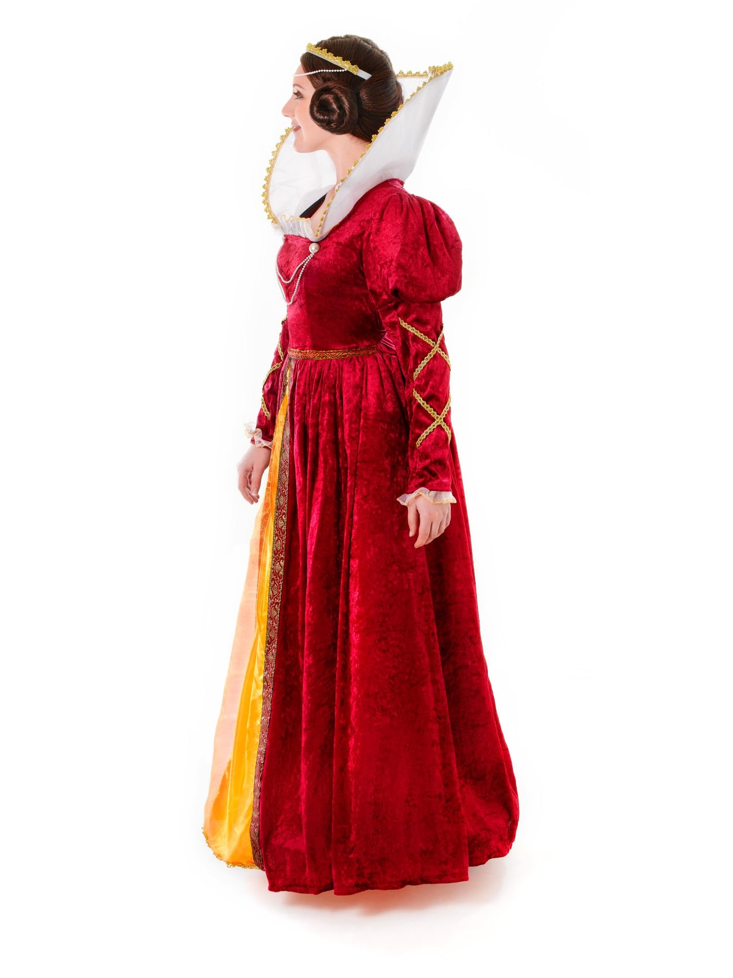 Bristol Novelty Queen Elizabeth Adult Costume, Adult Fancy Dress, One Size 10-14