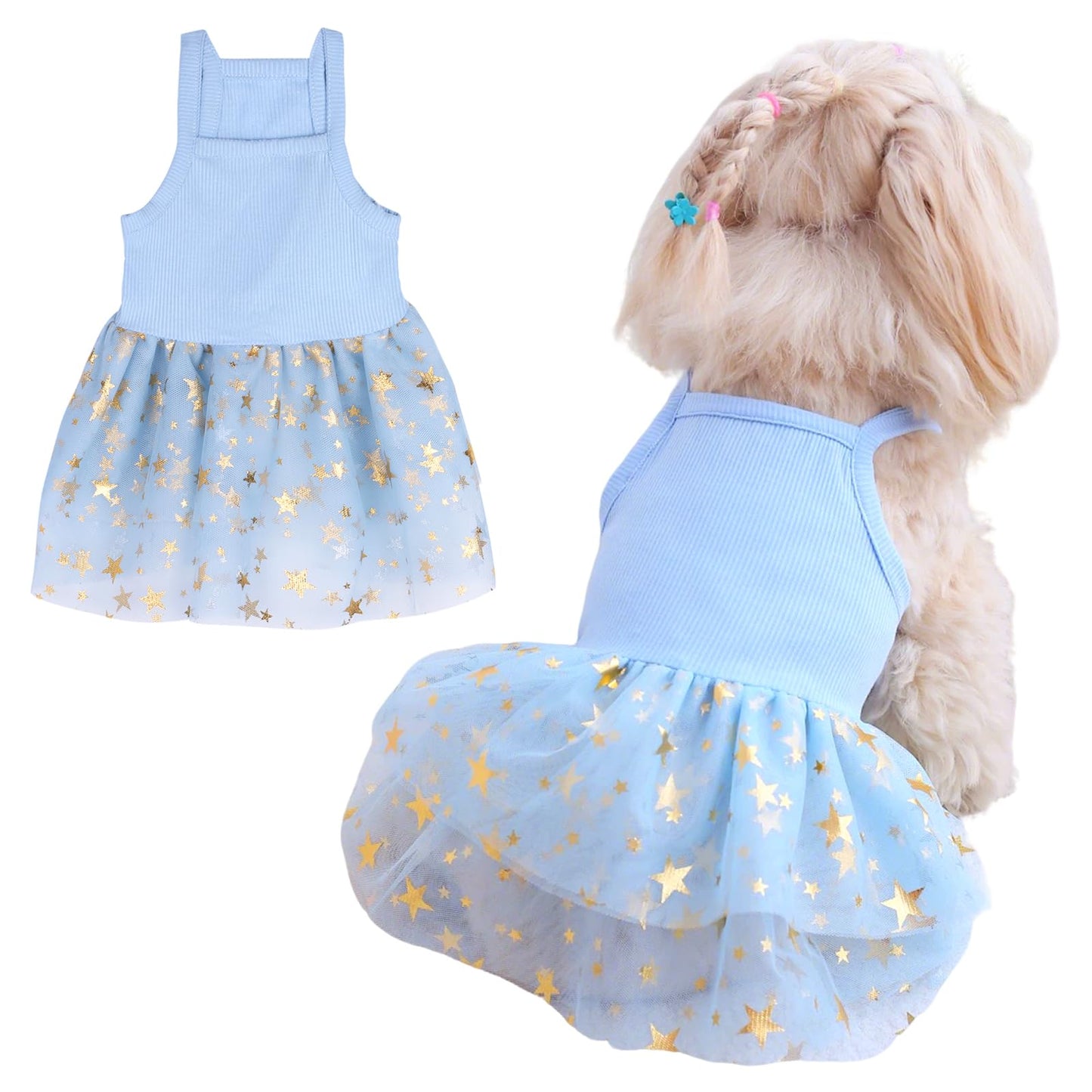 Dog Tutu Dress Cat Dogs Summer Tulle Slip Lace Dress Cute Puppy
