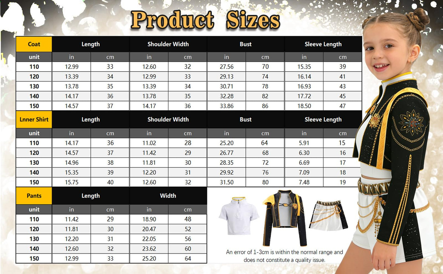 Girls Anime Costume - Kids Anime Cosplay Halloween Outfit for Fancy