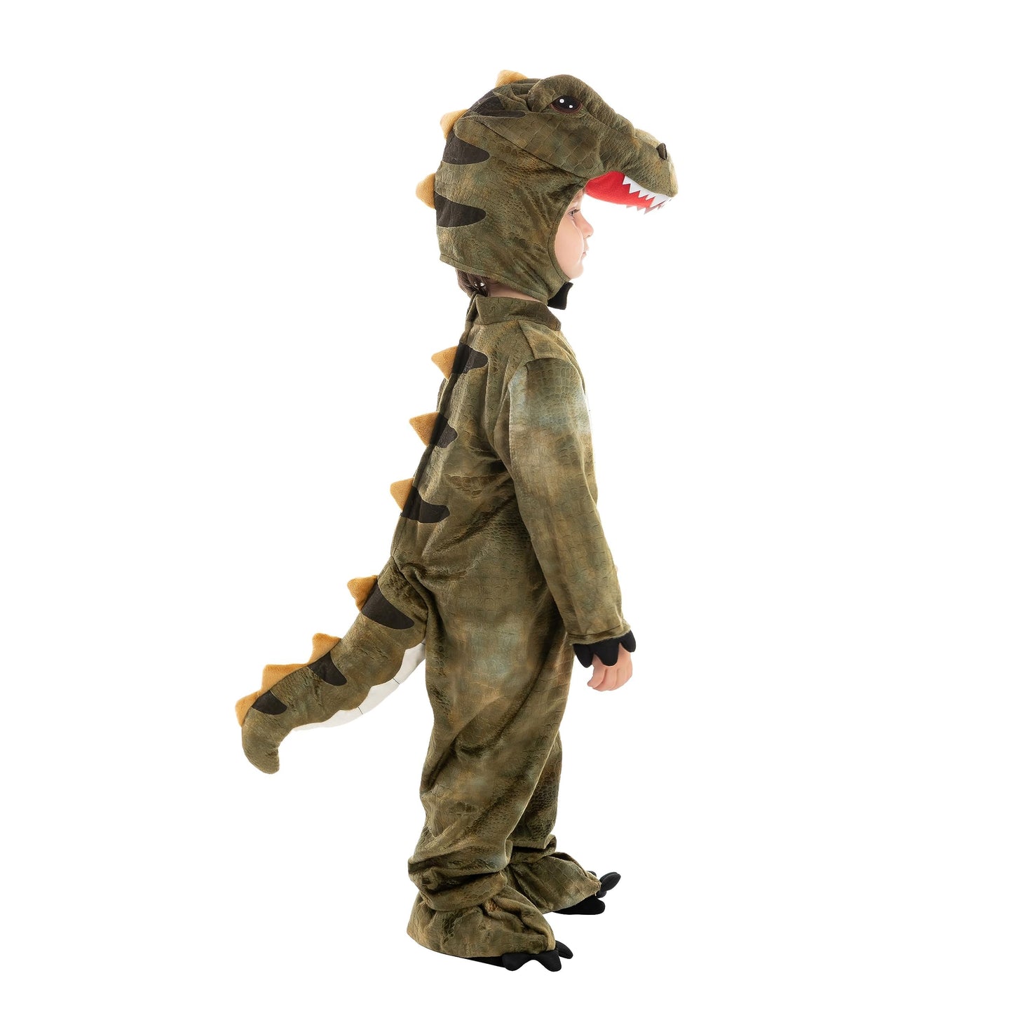 Spooktacular Creations Child Unisex Realistic Dinosaur Costume for Halloween Child Dinosaur Dress Up Party, Role Play and Cosplay