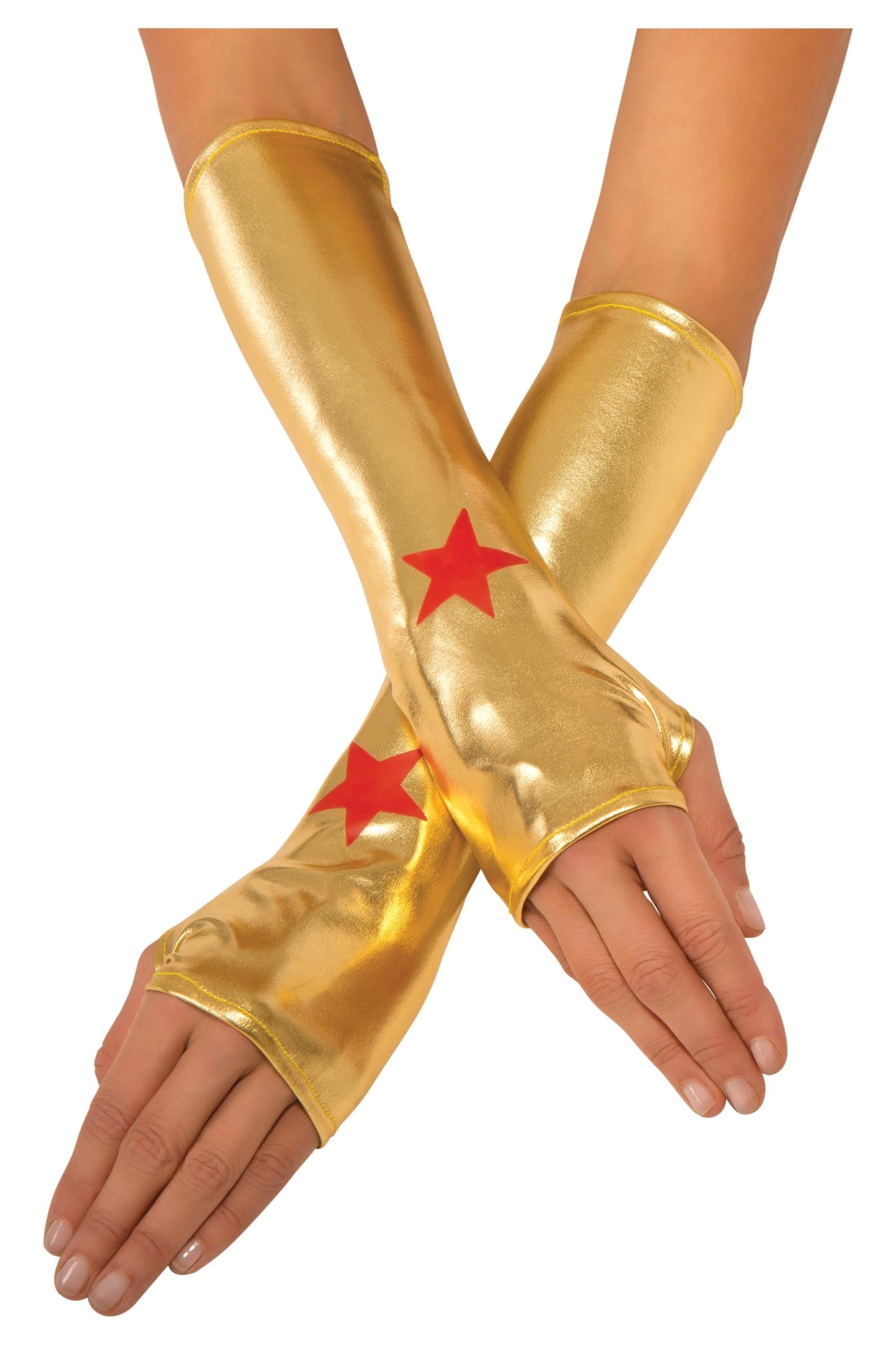 Official Adult's DC Wonder Woman Gauntlets Gloves Halloween