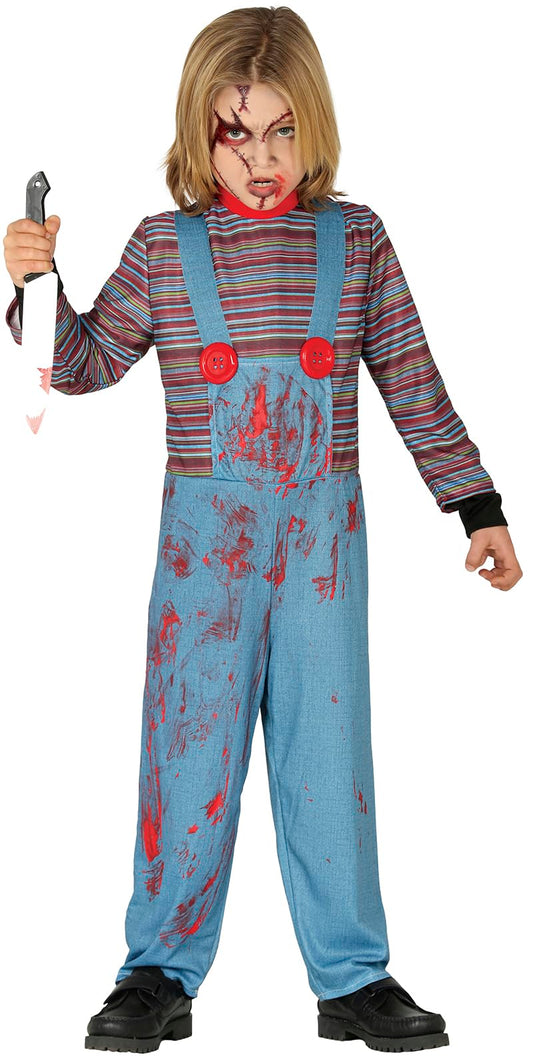 FIESTAS GUIRCA Child's Possessed Chucky Costume