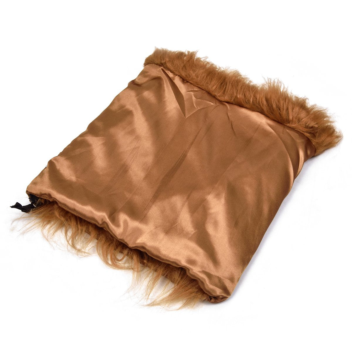 Lion Mane Wig for Dog and Cat Costume with Ears Pet Adjustable