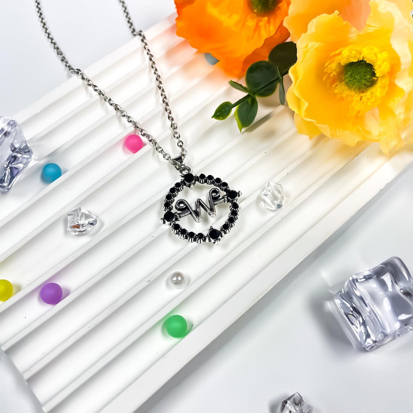 Elie&Eason Wednes-day Necklace, Wednes-day Cosplay Accessories Addams Addams Necklace Cosplay Accessories Jewelry