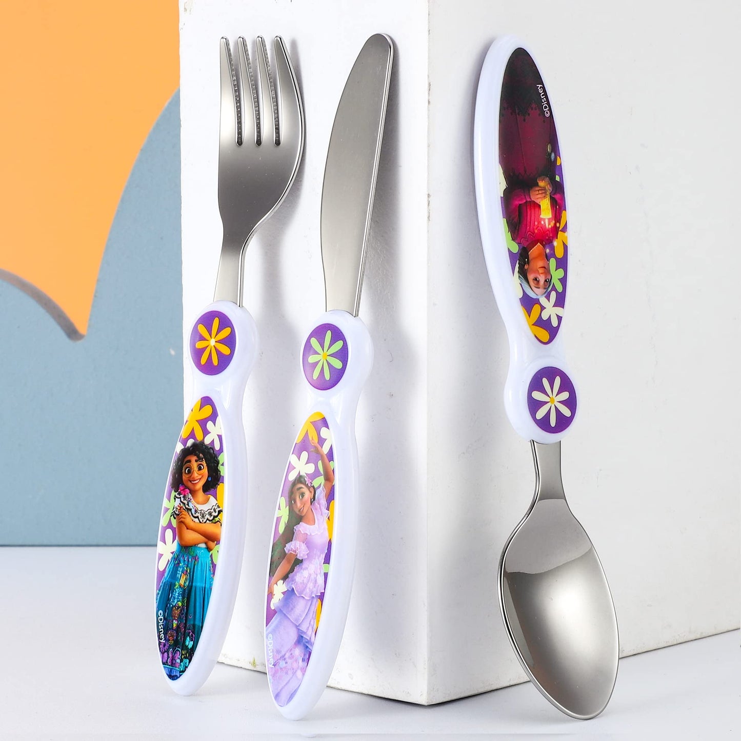 Disney Encanto Children's Kids 3pcs Cutlery Set - Knife/Fork/Spoon
