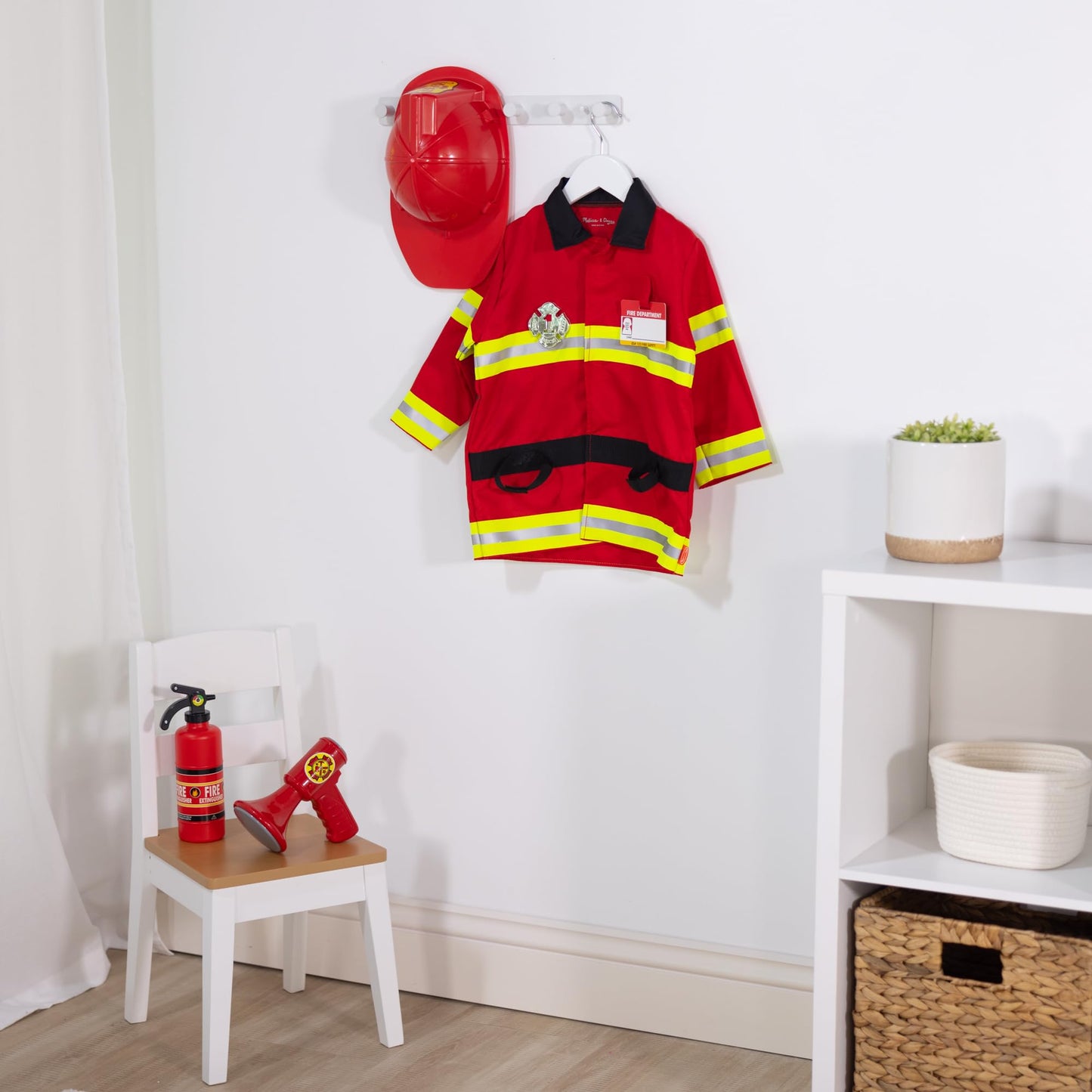 Fire Chief Role Play Costume Set: Fire Chief Role Play Costume Set
