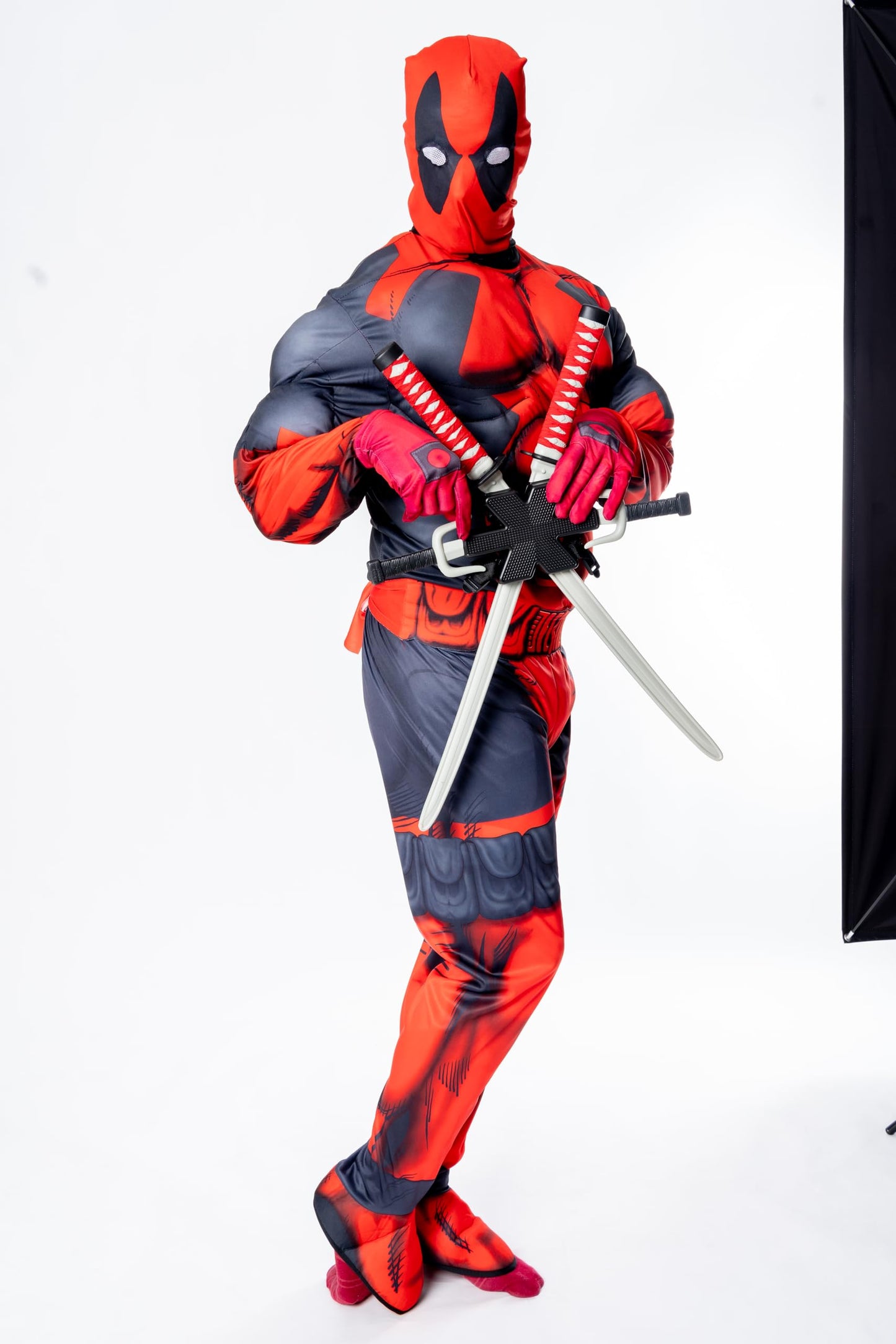 Rubie's Official Marvel Deadpool Deluxe - Adult Costume - XL - Red
