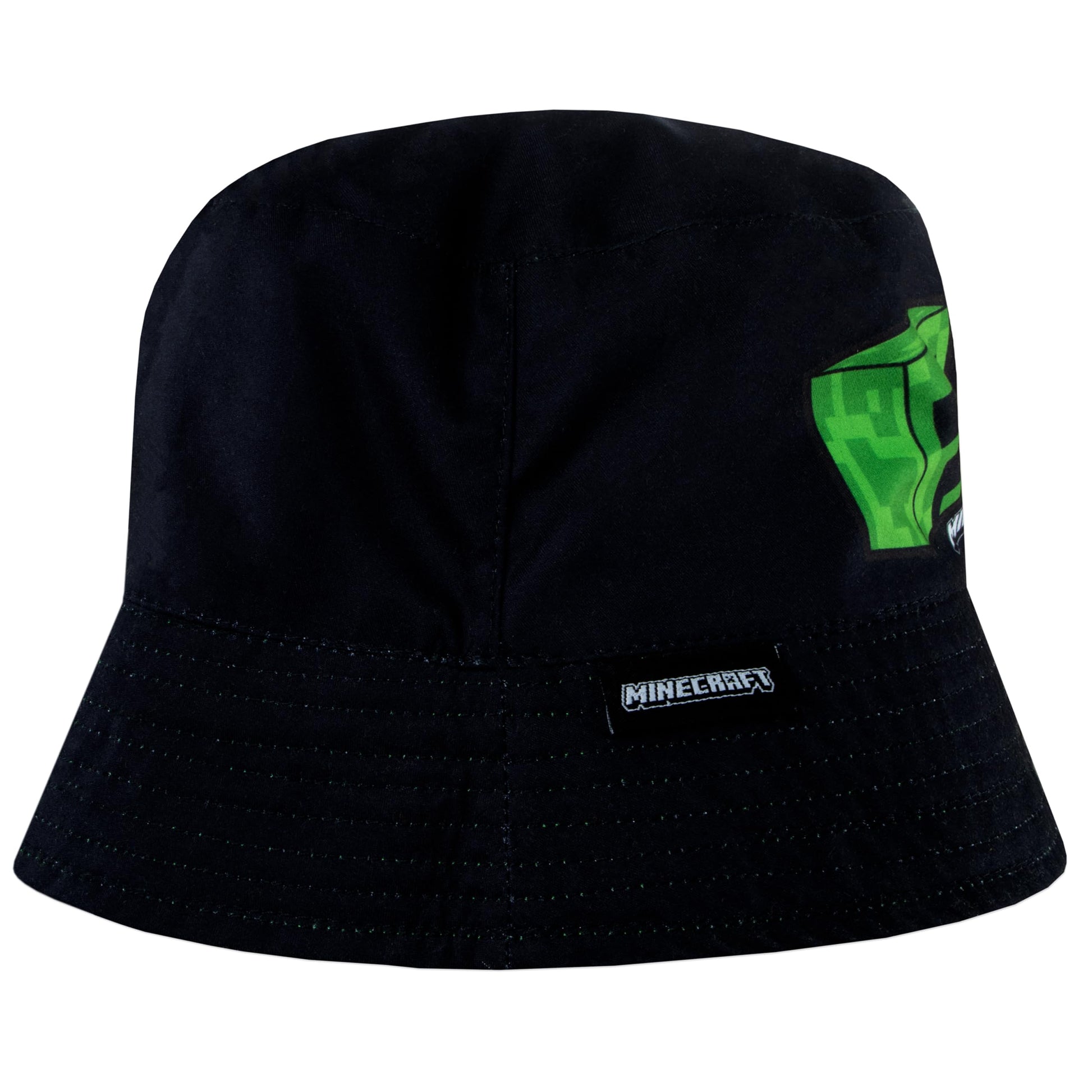 Hat - Reversible Bucket Hat for Boys - Creeper Gaming Hats (image 2)