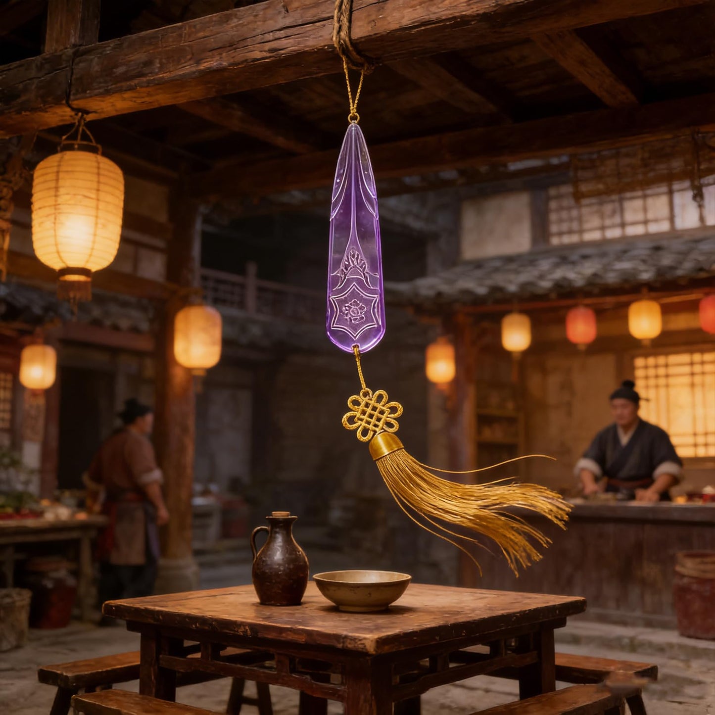 Hunter Cosplay Weapon - Purple Plastic Daggers Cosplay Weapons - K