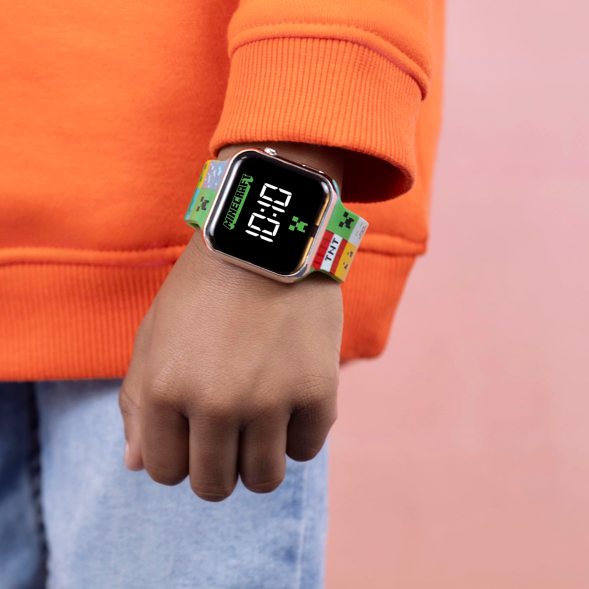 Kids LED Digital Colourful Multicolour Silicone Strap Watch (image 3)