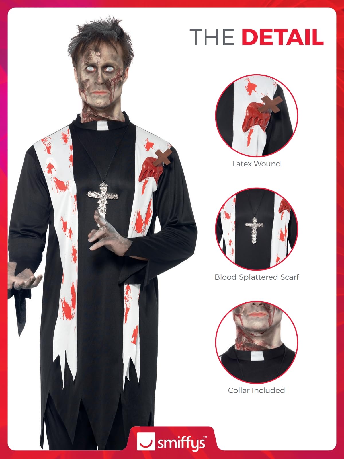 Zombie Priest Costume