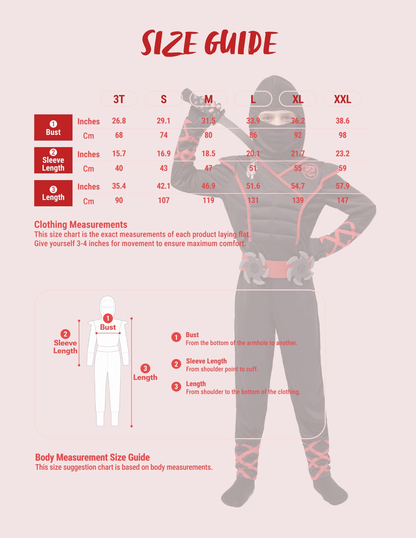 Spooktacular Creations Boys Ninja Deluxe Costume for Kids, Halloween Ninja Cosplay Costume for Boys and Girls